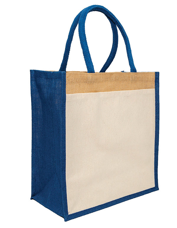 Cotton pocket hotsell jute tote bags